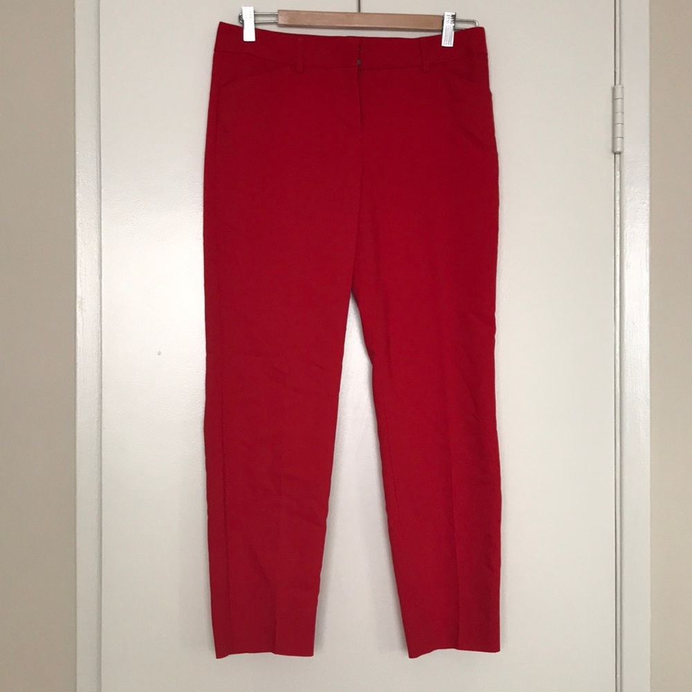 Express Red Editor pants 4R